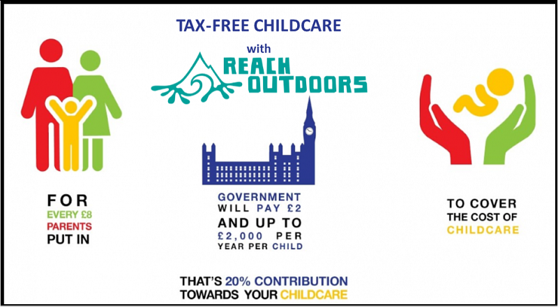 TAX-FREE childcare with Reach Outdoors