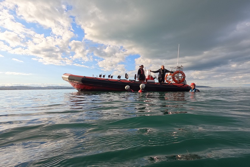 rib coasteering boat